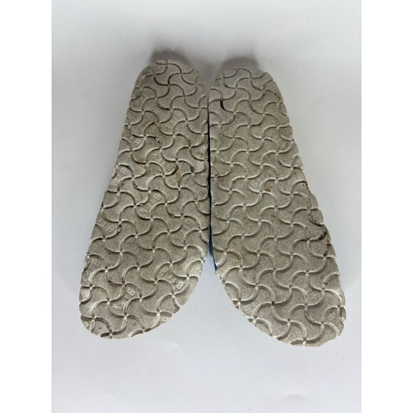 Birkenstock Madrid Blue Patent Leather Slides Sandals Women Sz 38EU/7-7.5M US - Picture 6 of 13